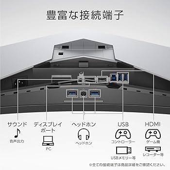 Amazon.co.jp: ALIENWARE ゲーミングモニター 34.1インチ AW3418DW(3