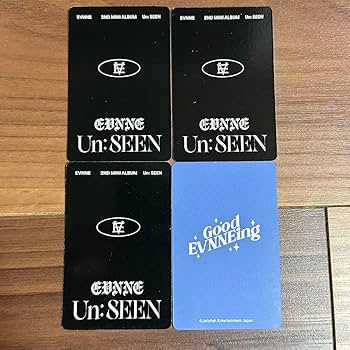 Amazon.co.jp: EVNNE Un:SEENデジパ イジョンヒョンセット 日本FC限定