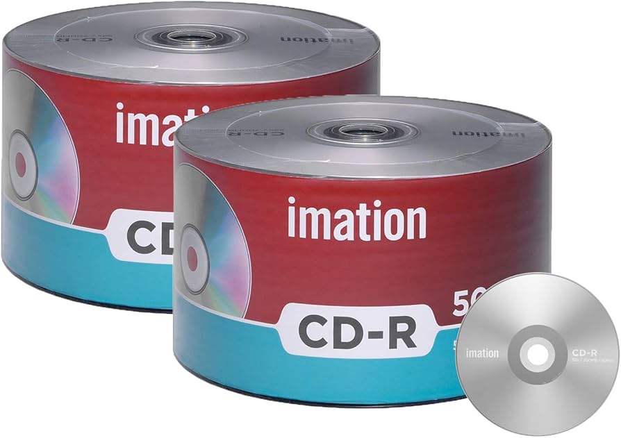 100本 imation CD-R 700MB 10枚セット✖️10 Amazon.com: 100 Pack Imation