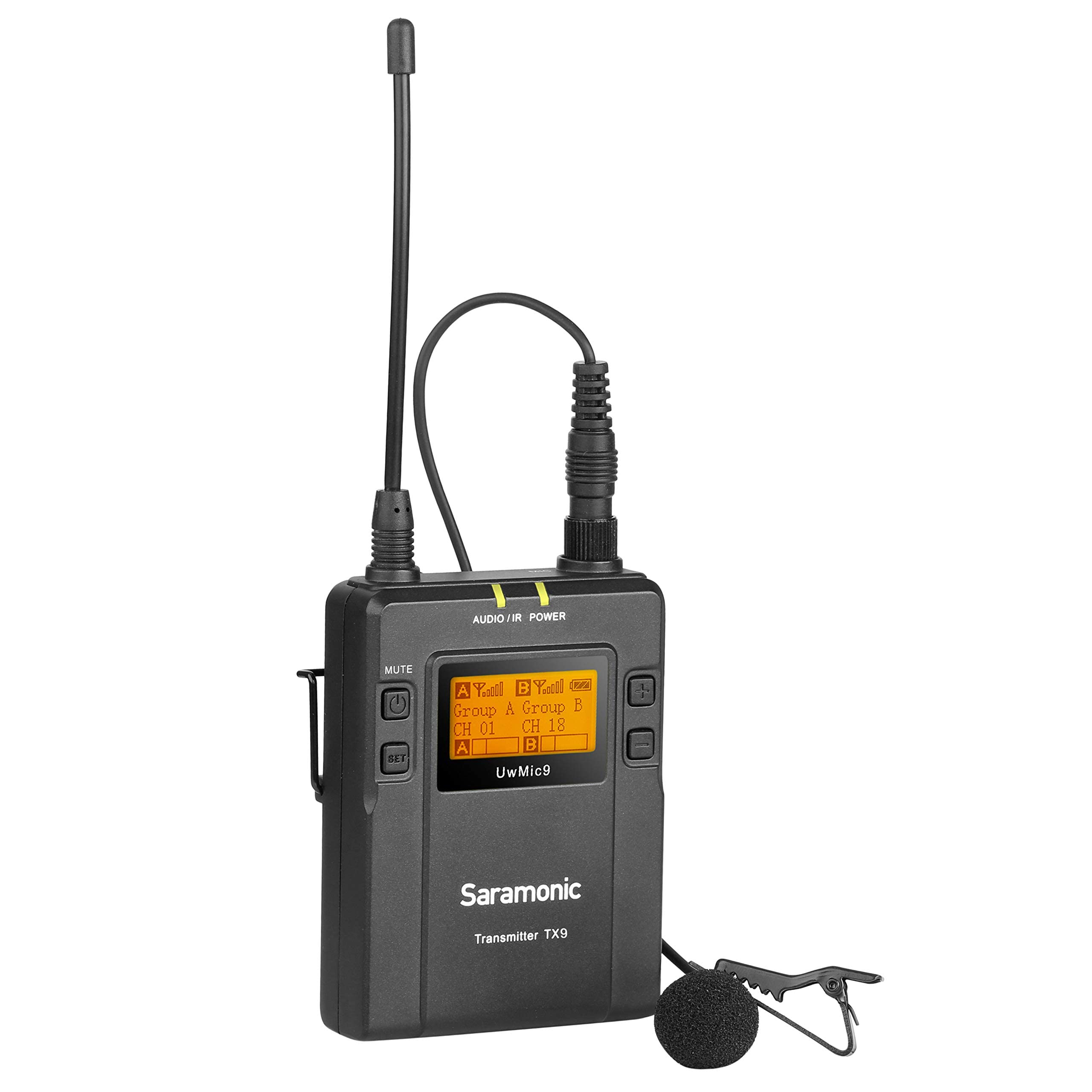 Amazon.com: Saramonic UwMIC9 96-Channel Digital UHF Wireless