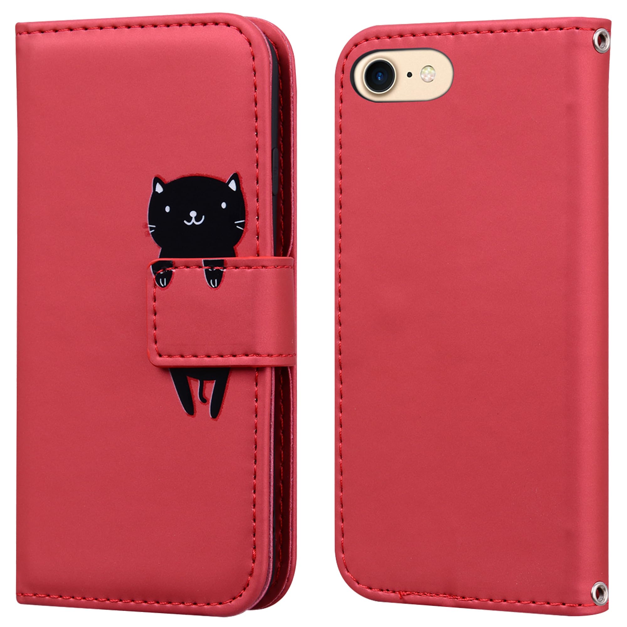 Amazon.co.jp: iPhone ケース 第3世代 iPhone SE2 /8/7 ケース手帳型