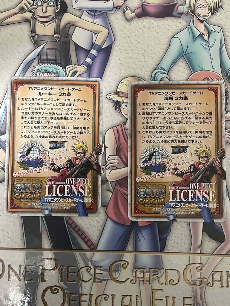 Amazon.co.jp: ワンピース カード ライセンスカード 海賊 ルーキー 旧