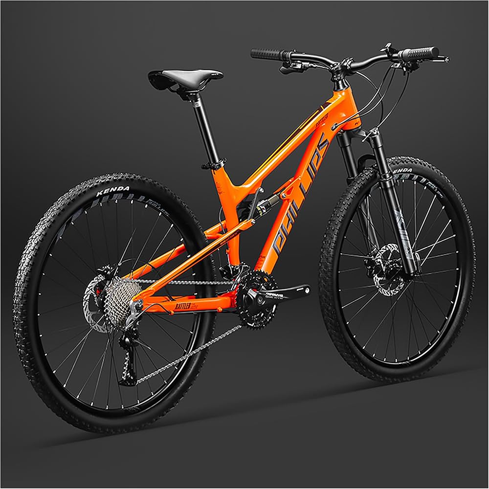 Amazon | MTB フルサスペンションマウンテンバイク 27.5インチ 30段