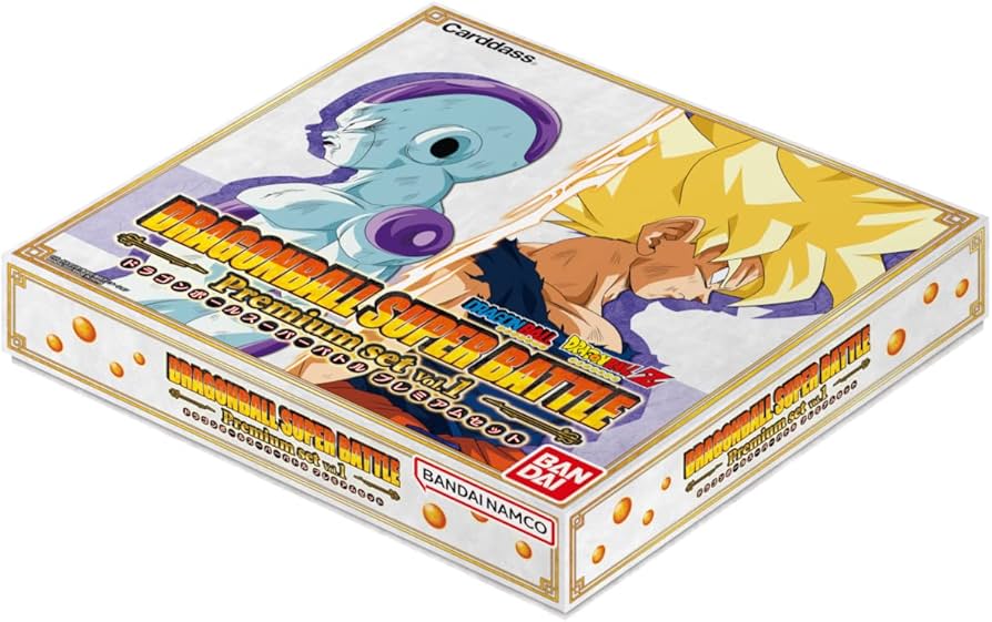 Amazon.com: CARDDASS DRAGON BALL SUPER Battle Premium Set VOL.1