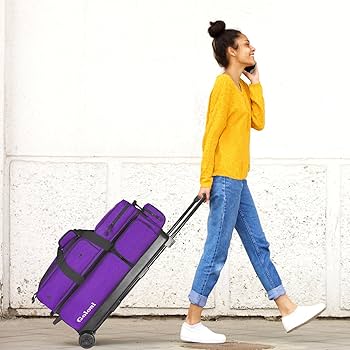 Amazon.co.jp: Goloni 3ボールボウリングバッグ キャスター付き