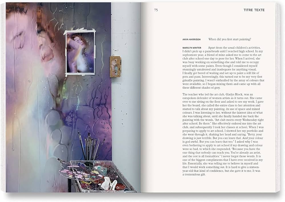 Amazon.com: Marilyn Minter: All Wet: 9782365680424: Harrison, Anya