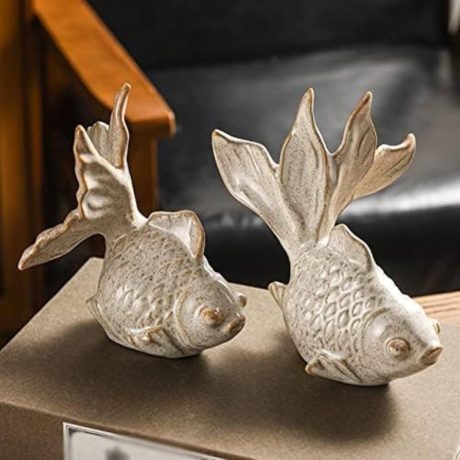 Amazon｜魚オーナメント 鯉 セラミック さかな 誕生日 子供の日