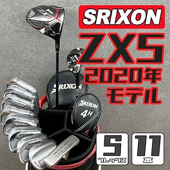 Amazon.co.jp: 【中古】ゴルフクラブセット メンズ スリクソン ZX5