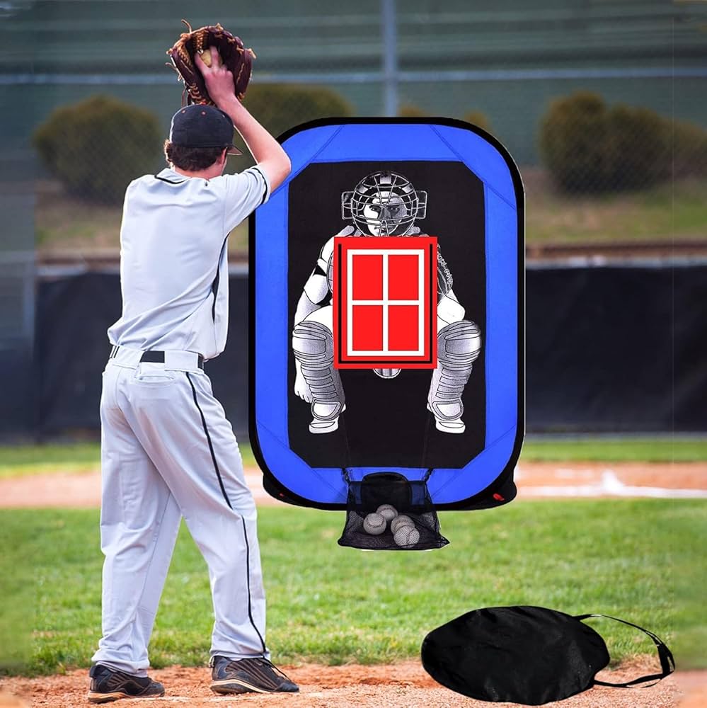 Amazon.co.jp: ピッチングネット 野球ピッチングトレーニング器具 137