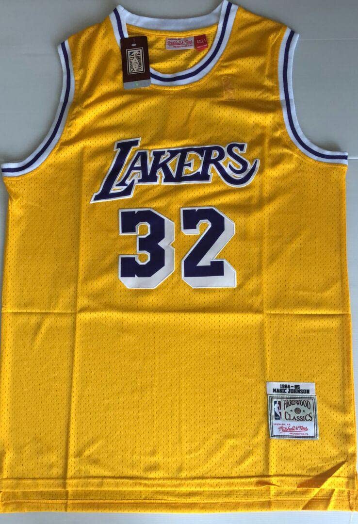 Amazon.co.jp: NBAレイカーズのユニフォーム 32番 S バスケの