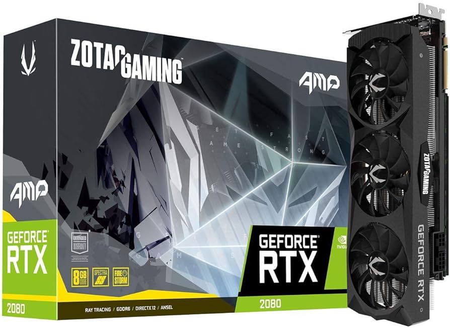 Amazon.com: ZOTAC GAMING GeForce RTX 2080 AMP 8GB GDDR6 256-Bit