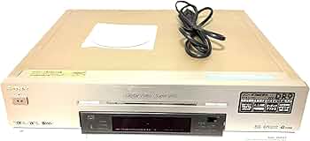 Amazon | ソニー S-VHSハイファイ/miniDV デジタルダブルビデオデッキ