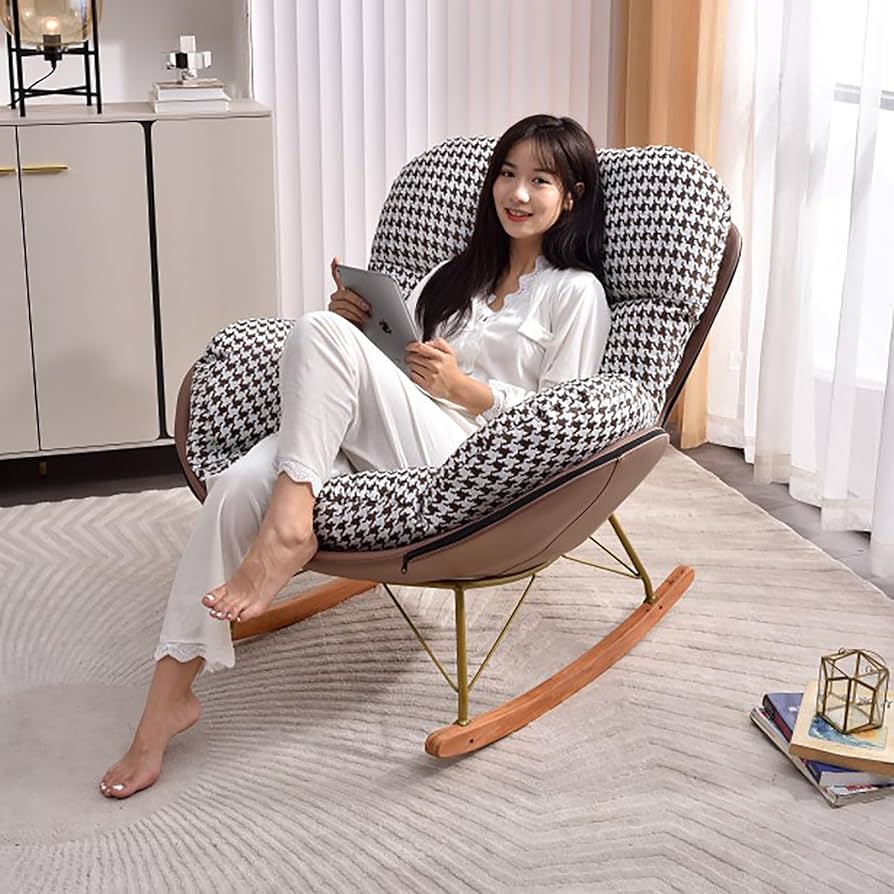 Amazon｜ロッキングチェア リクライニングチェア 200kg耐荷重