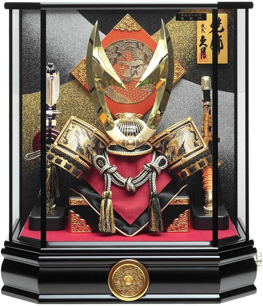 Amazon | 久月official 五月人形 兜ケース飾り ガラスケース