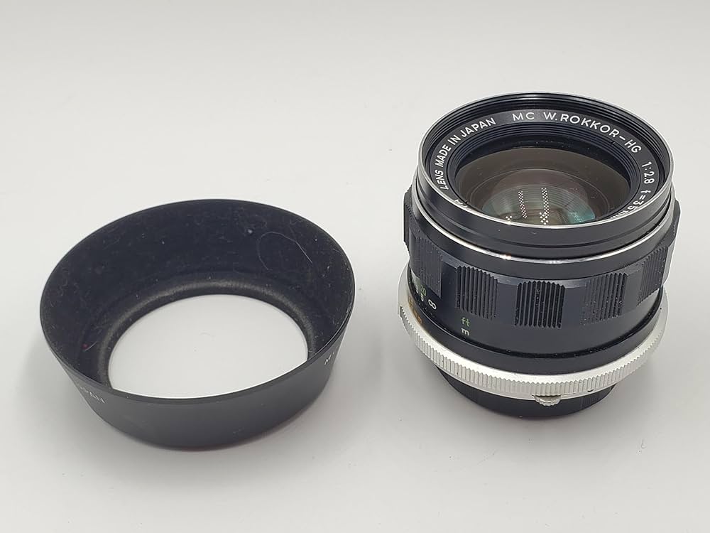 Amazon.co.jp: MINOLTA ミノルタ MC W.ROKKOR-HG 35mm F2.8 : 家電＆カメラ