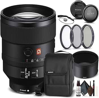 Amazon.com : Sony FE 135mm f/1.8 GM Lens (SEL135F18GM) – Full