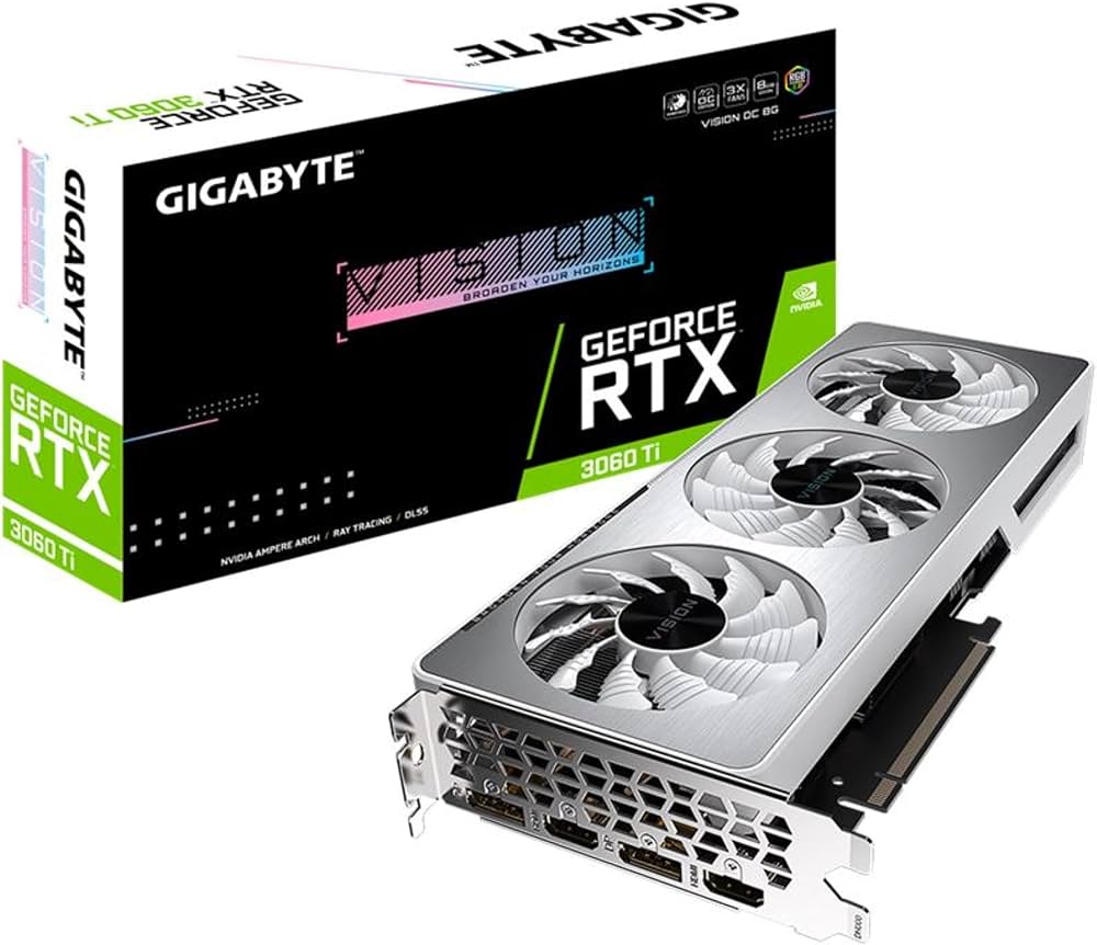 Amazon | Gigabyte GeForce RTX 3060 Ti VISION OC 8GB V2 LHR