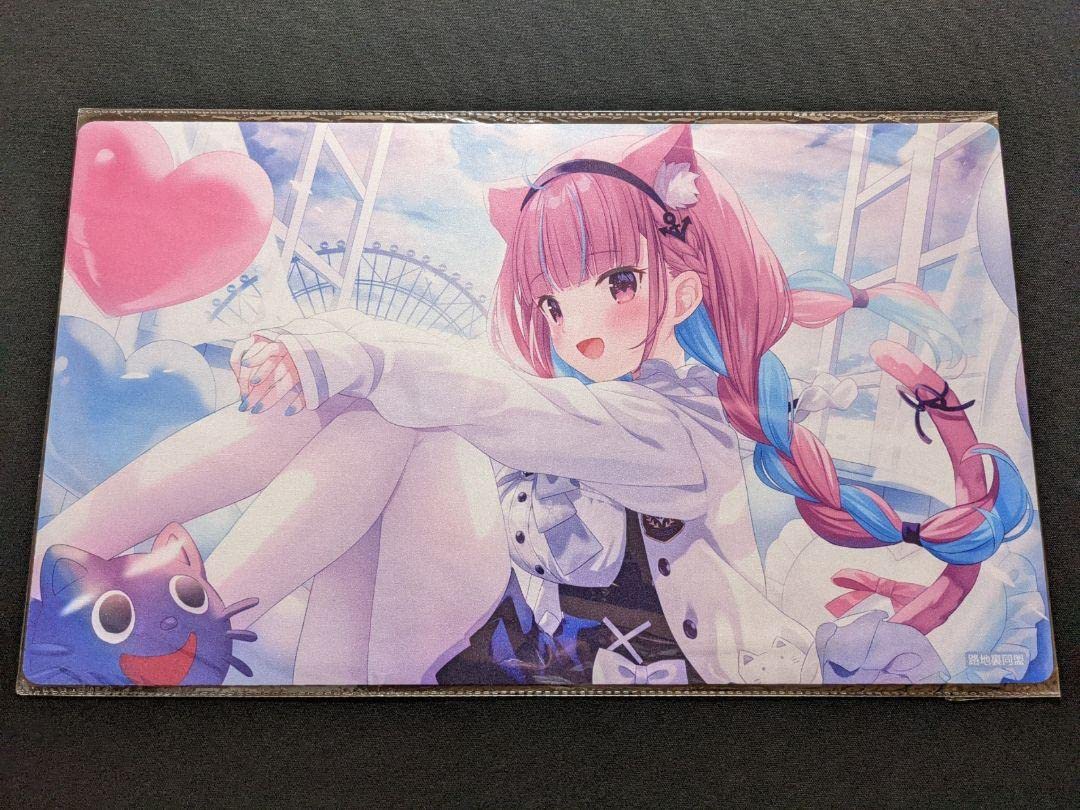 Amazon.co.jp: プレイマット VTuber 湊あくあ 220206 by : おもちゃ
