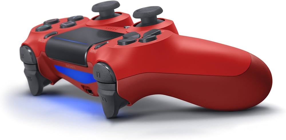 Amazon | 【純正品】ワイヤレスコントローラー (DUALSHOCK 4) マグマ