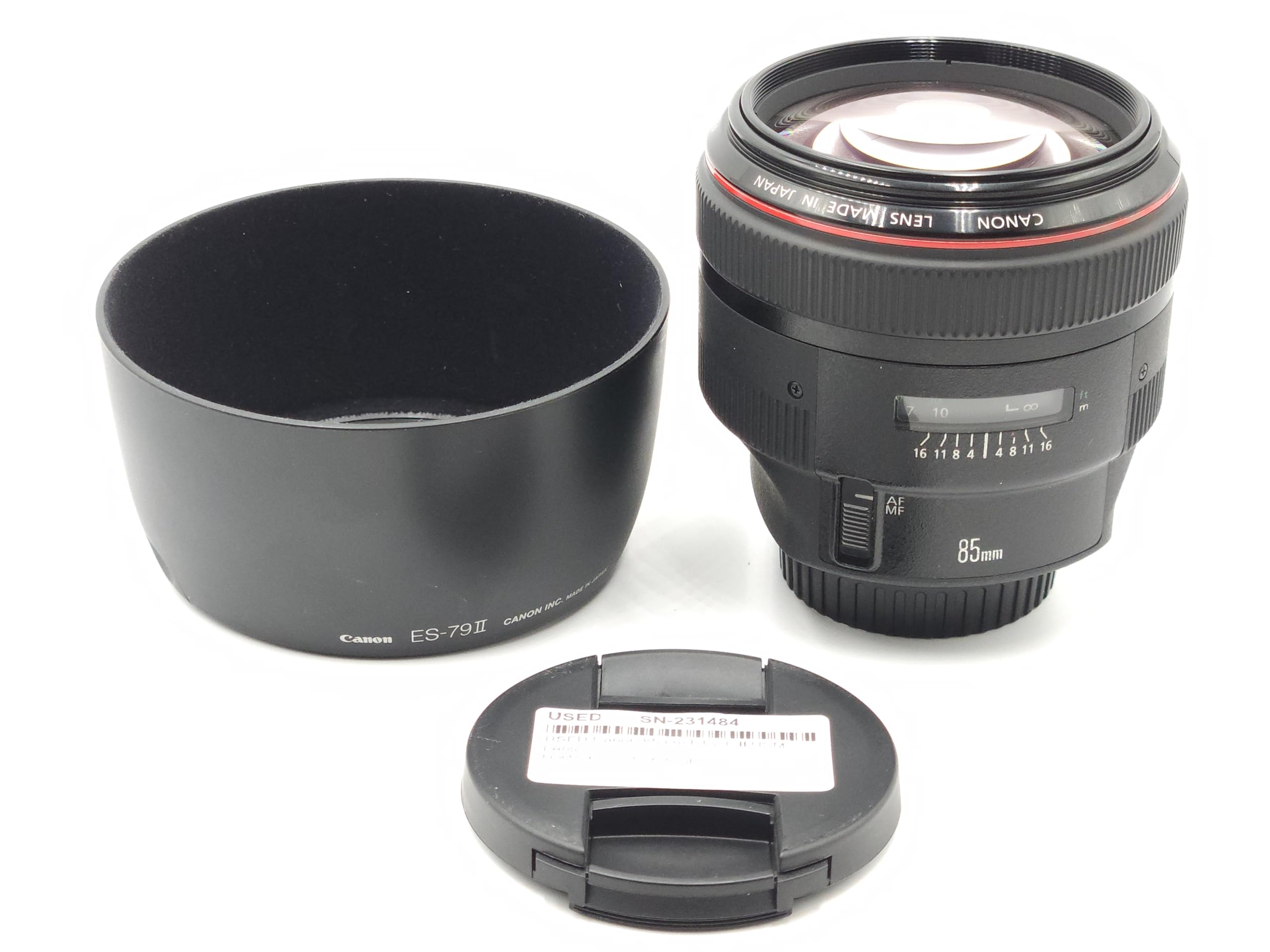 Canon EF 85mm f1.2L II USM Lens for Canon DSLR Cameras : Amazon.ca