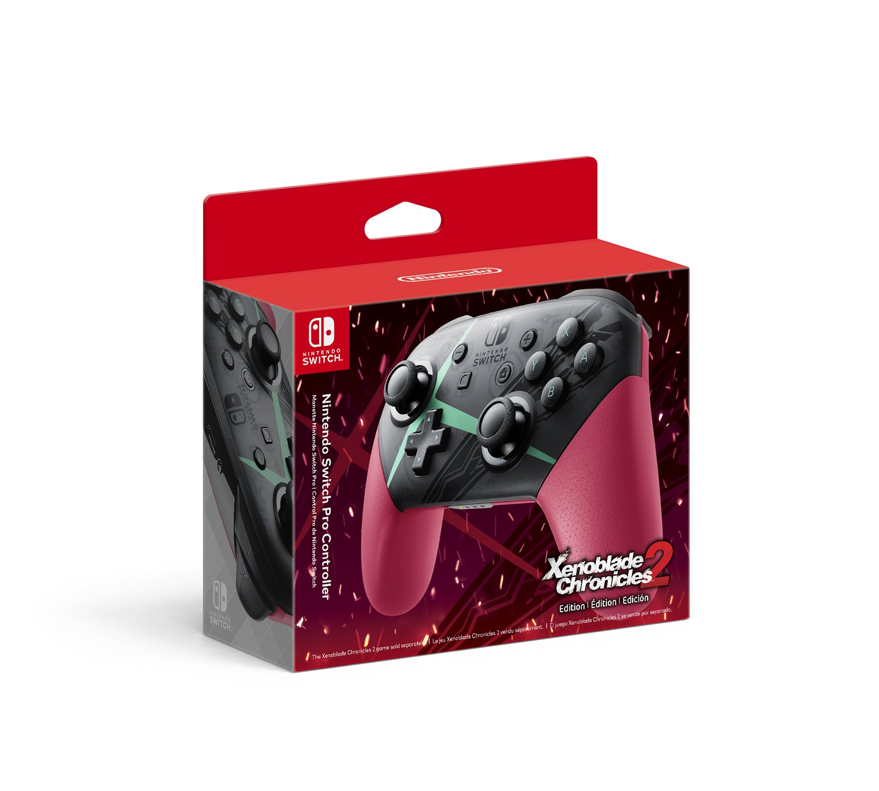 Amazon.com: Nintendo Pro Controller Xenoblade Chronicles 2 Edition