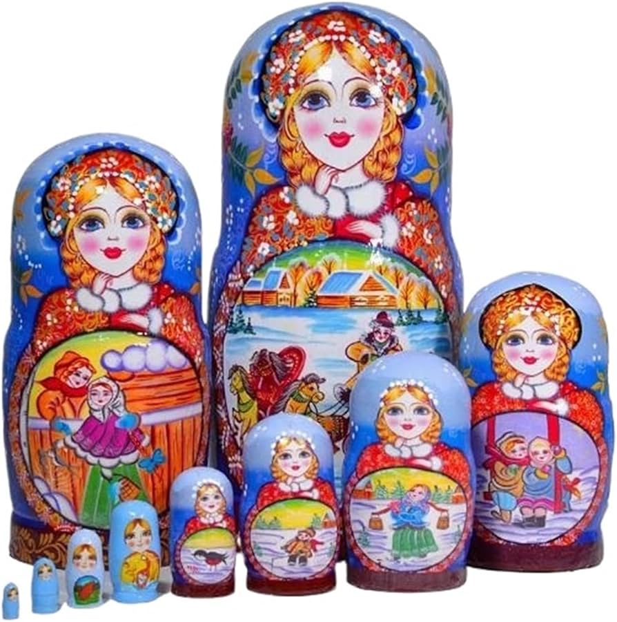 Amazon.co.jp: マトリョーシカマトリョーシカ おもちゃ 伝統的な古い