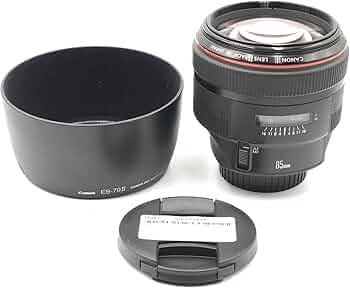 Amazon.com : Canon 85mm F1.2 L II USM EF AF Lens : Camera Lenses