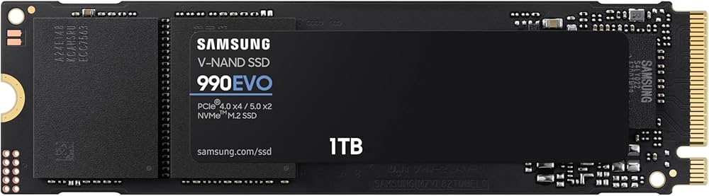 Amazon | SAMSUNG (サムスン) 990 EVO SSD 1TB PCIe Gen 4x4 Gen 5x2 M