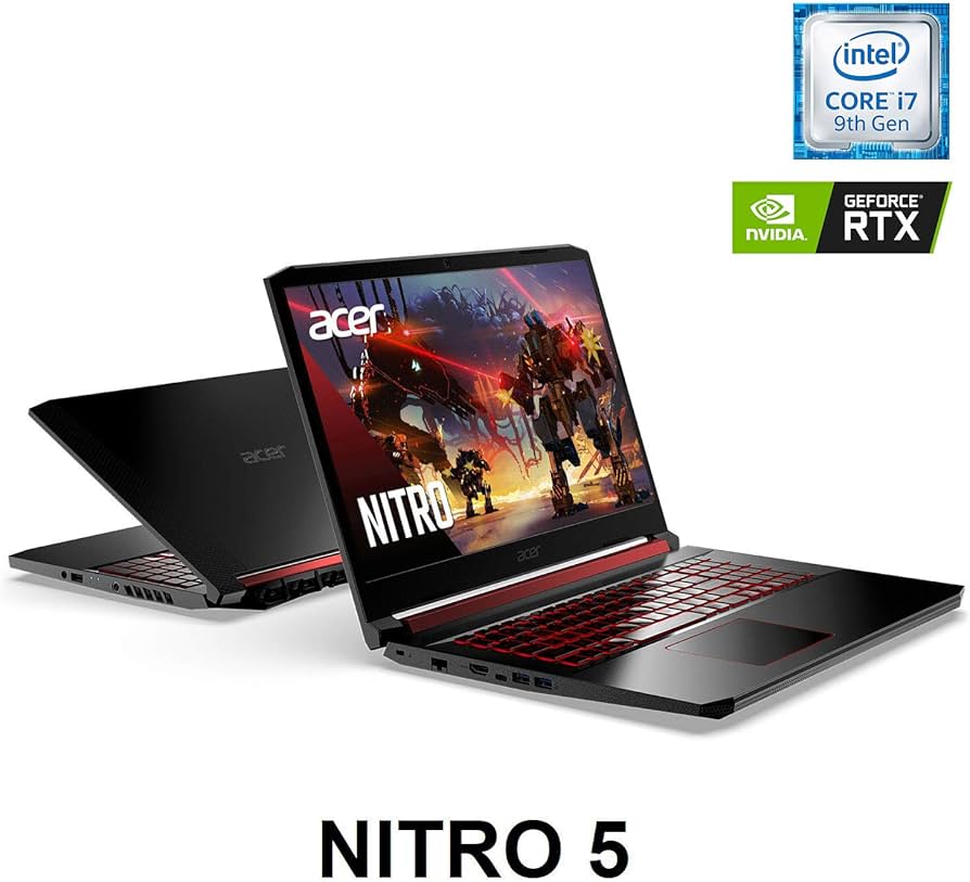 Amazon.com: acer Nitro 5 Gaming Laptop, 9th Gen Intel Core i7