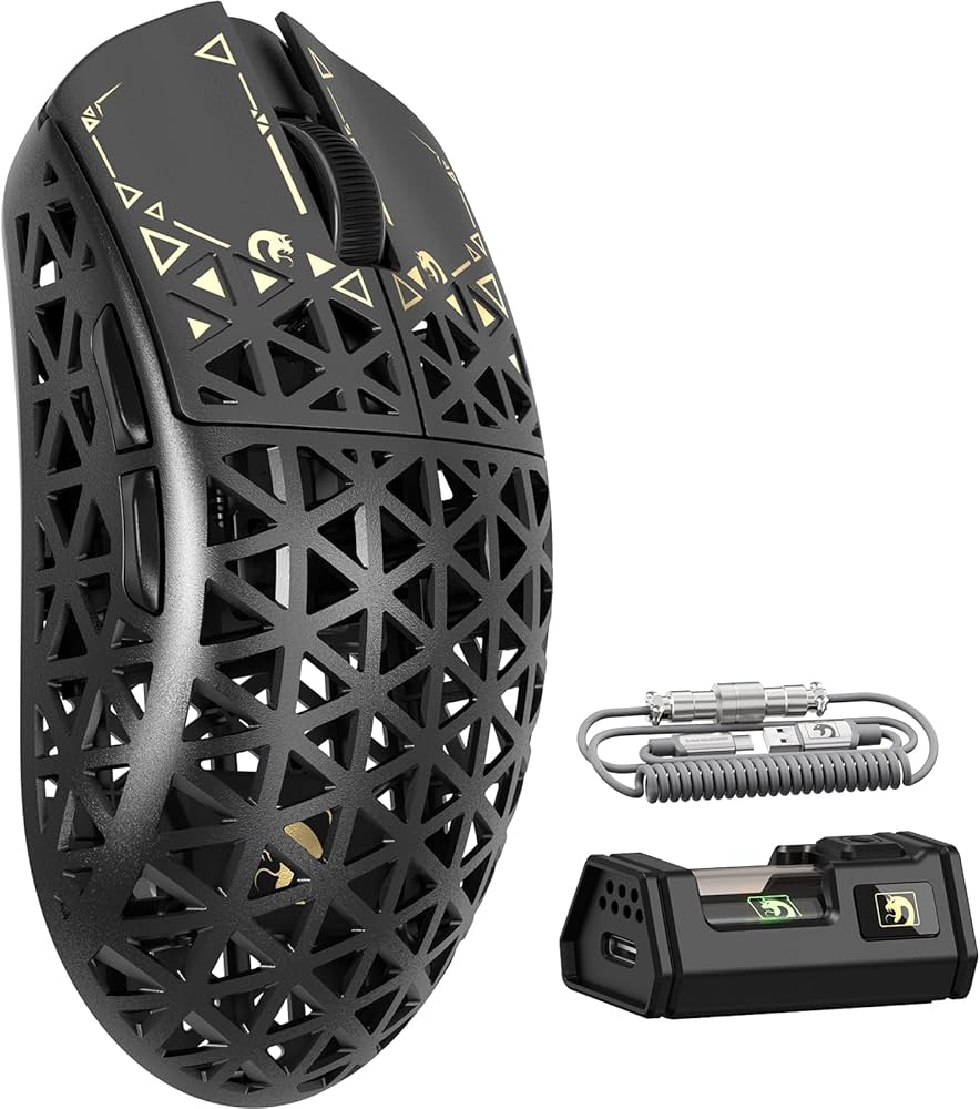 Amazon.com: MAMBASNAKE M5 Ultra Carbon Fiber Mouse, 39g Superlight