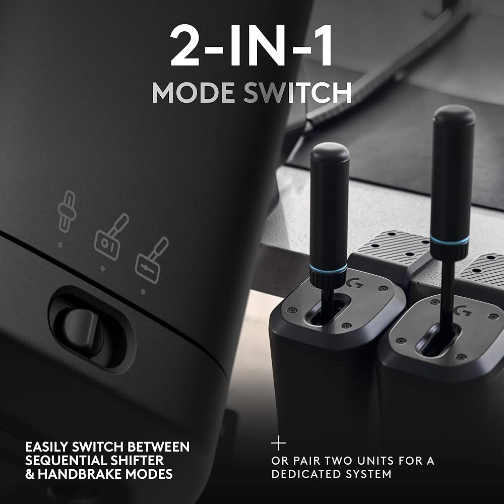 Amazon.com: Logitech G RS Shifter & Handbrake with easy mode