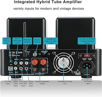 Amazon.com: Juson Audio JTA50 2025 130W Tube Amplifier Entry-Level
