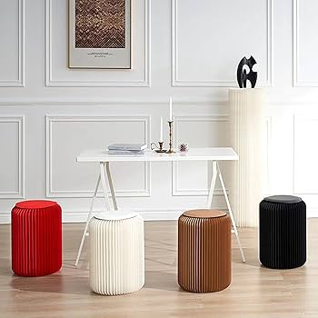 Amazon.co.jp: 紙製スツール,ハニカム構造の耐荷重,スツール 折り畳み