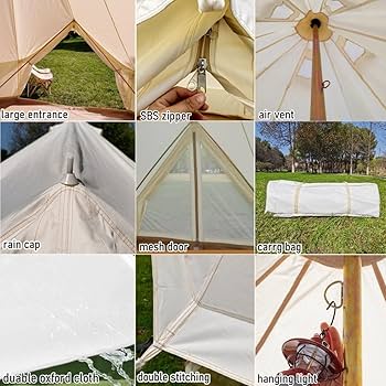 Amazon | Safari Camping 屋外4シーズン防水3/4/5/6 meter