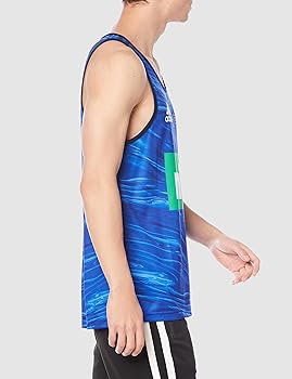 Amazon.co.jp: [アディダス] タンクトップ ブルーズ ラグビー