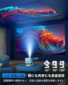 Amazon.co.jp: WISHOLY プロジェクター 家庭用【2025新登場！Android