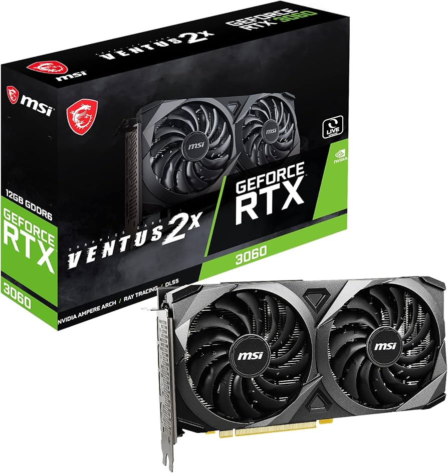 Amazon.com: MSI GeForce RTX 3060 Ventus 2X 12G Gaming Graphics