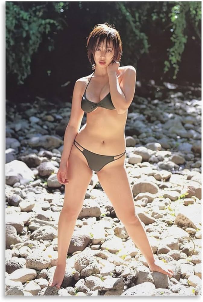 Amazon.co.jp: 井上和香HD写真ポスター34 キャンバスアートポスター