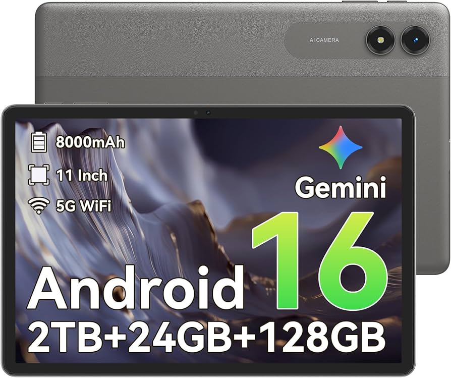 Amazon.com : Android 16 Tablet,11 Inch Tablet with 24GB RAM 128GB