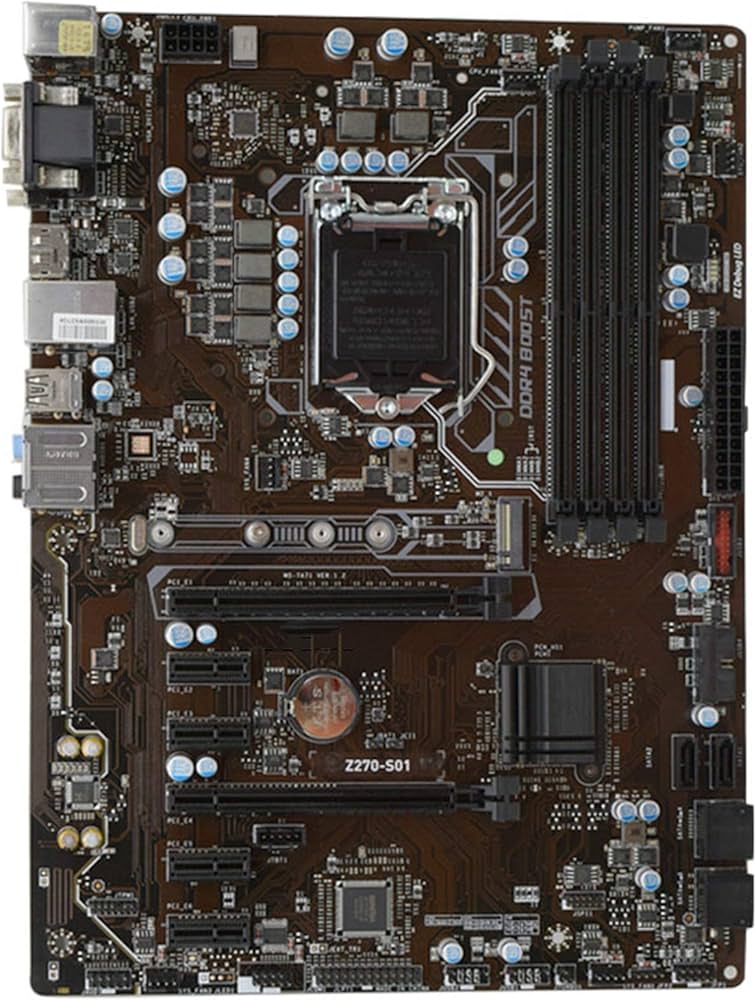 Amazon | MSI Z270-S01のデスクトップのマザーボードのMSI Z270-S01