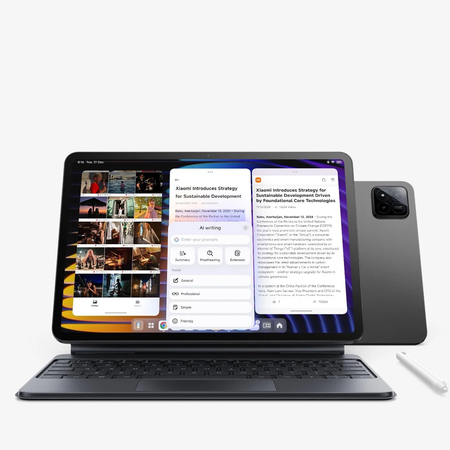 XIAOMI Pad 7 Pro Matte Glass Version Tablet, 11.2 inch, 3.2K