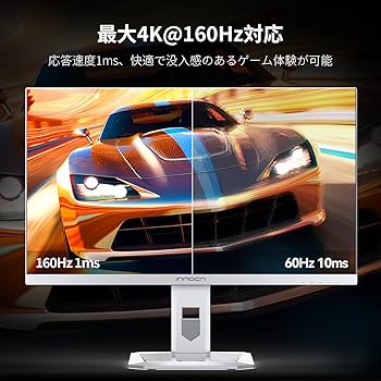 Amazon.co.jp: INNOCN 27M2V 27インチ ゲーミングモニター 4K ミニLED