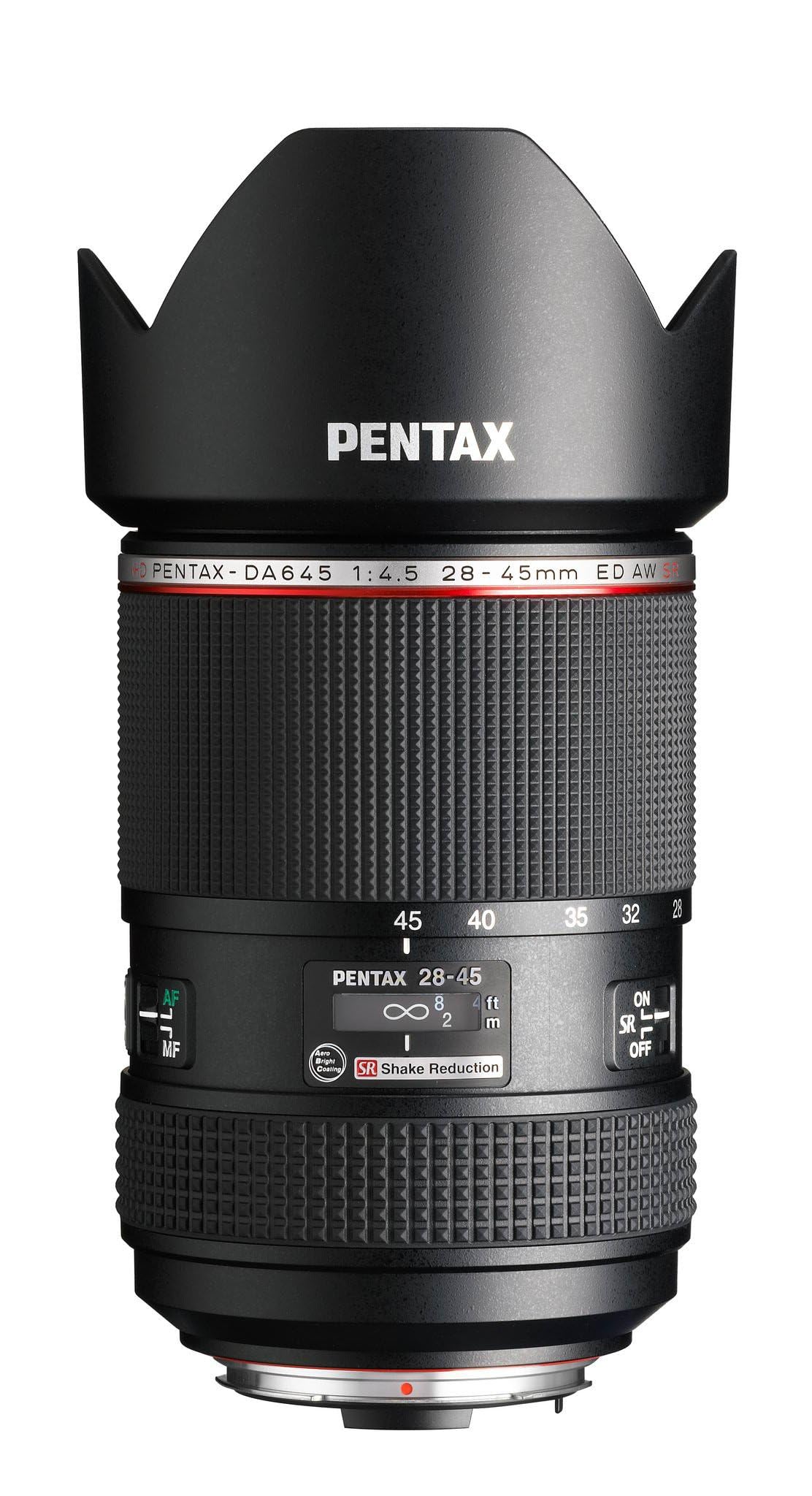 Amazon.com : Pentax DA 645 28-45mm f/4.5 ED AW SR - Objetivo