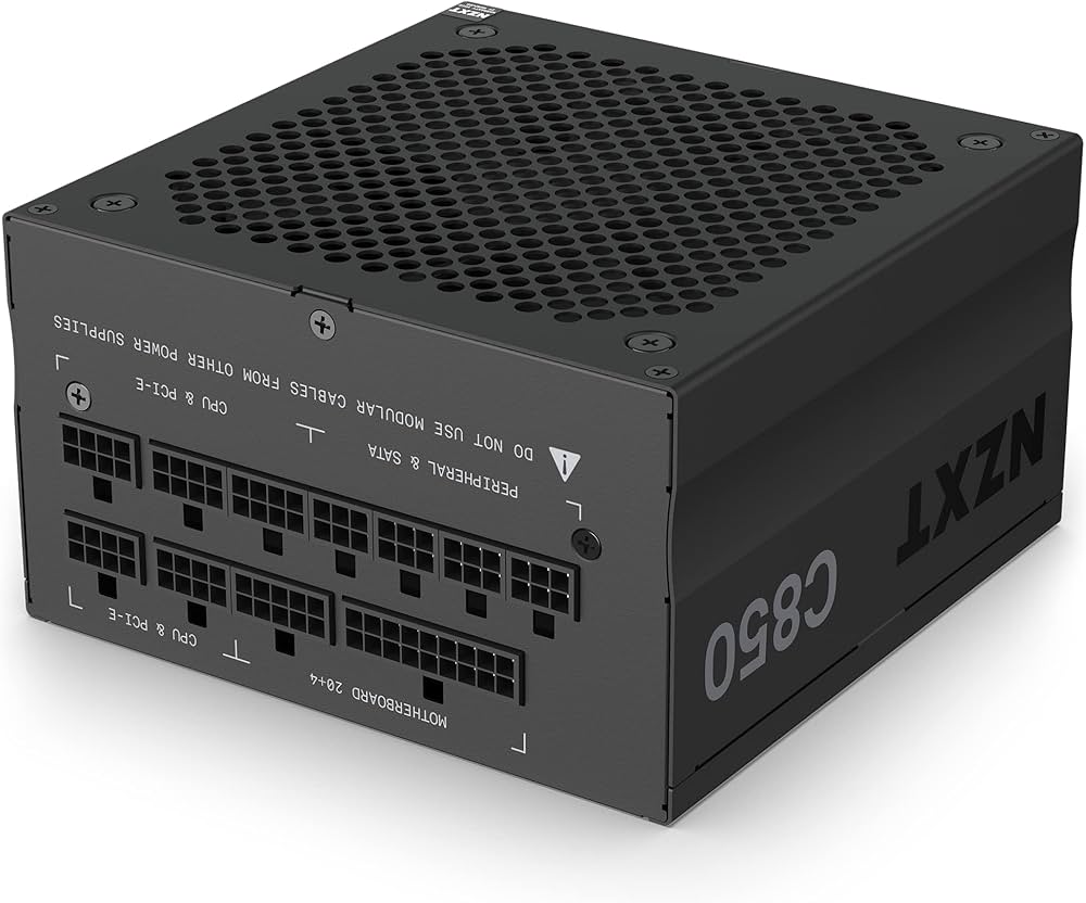 Amazon | NZXT C850 PC電源ユニット 850W 80PLUS Gold 2022年モデル PA