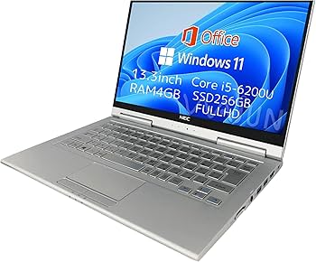 Amazon.co.jp: 【整備済み品】NEC ノートPC VG-U / 13.3型フルHD / Win
