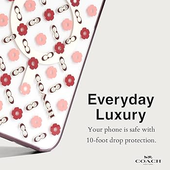 Amazon.com: Coach iPhone 14 Pro Max Case, Compatible with MagSafe