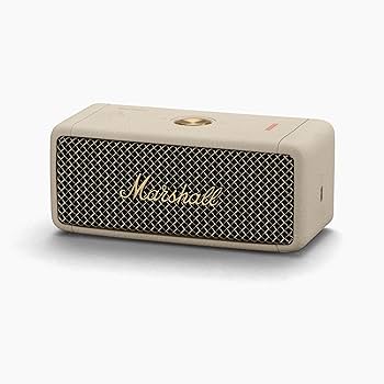 Amazon.com: Marshall Emberton II Portable Bluetooth Speaker, Cream