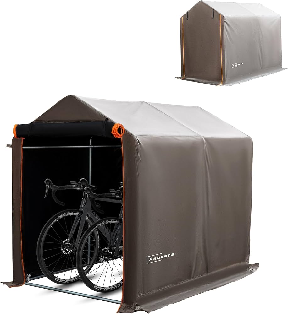 Amazon.co.jp: Anovara サイクルハウス バイクガレージ サイクルポート