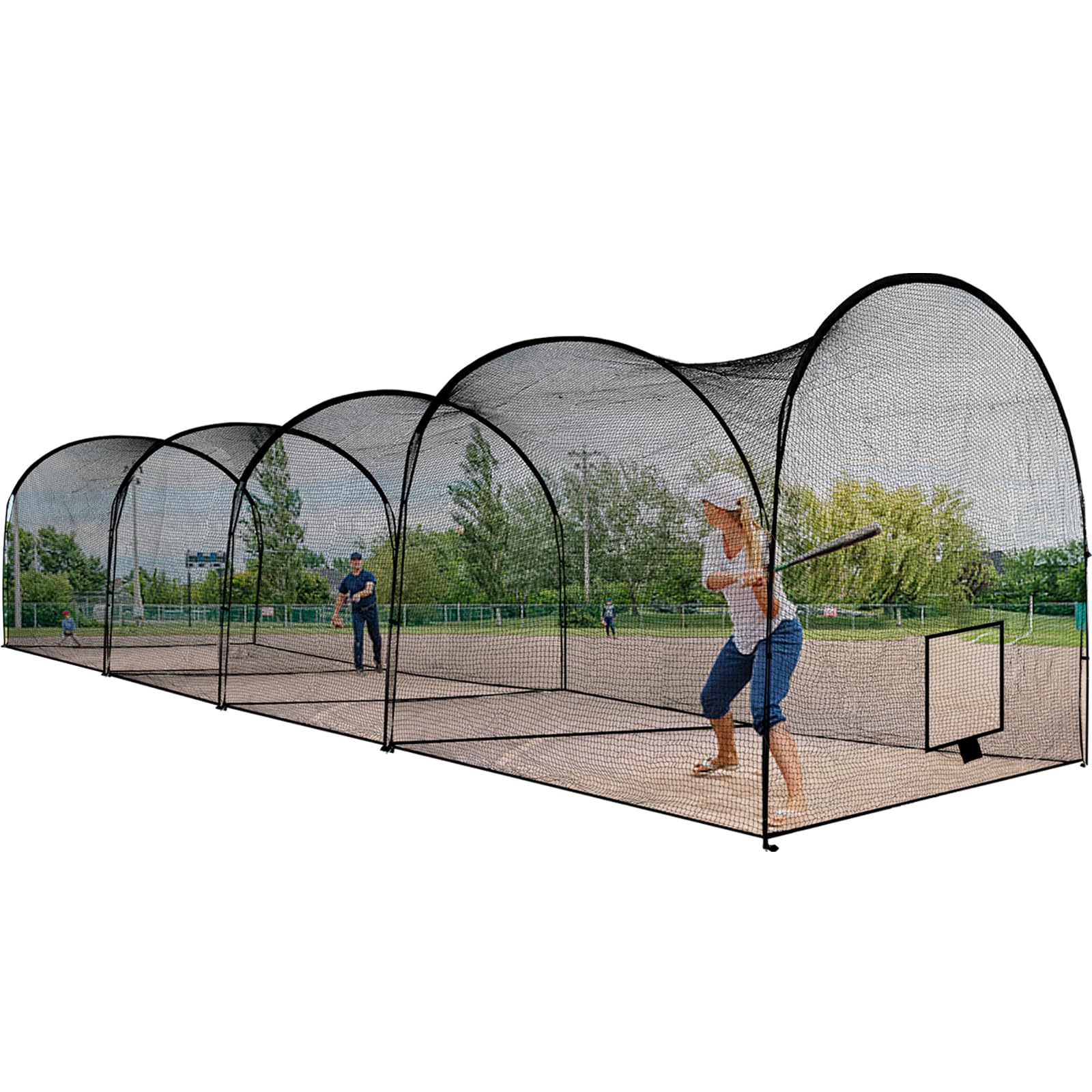 Amazon | KAIDIDA バッティングネット 大型 野球バッティングゲージ 防