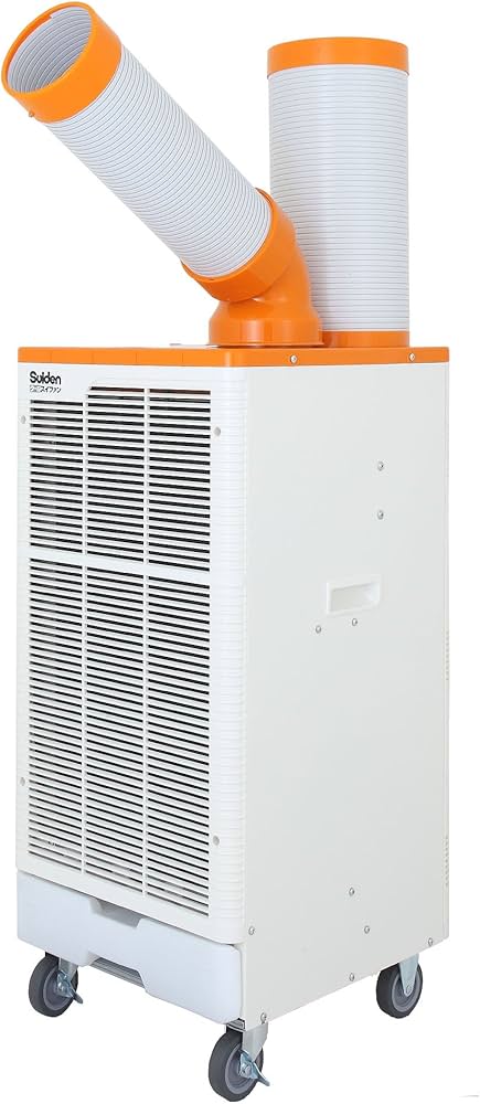 Amazon.co.jp: スイデン スポットエアコン 1口 首振りあり 3相200V SS